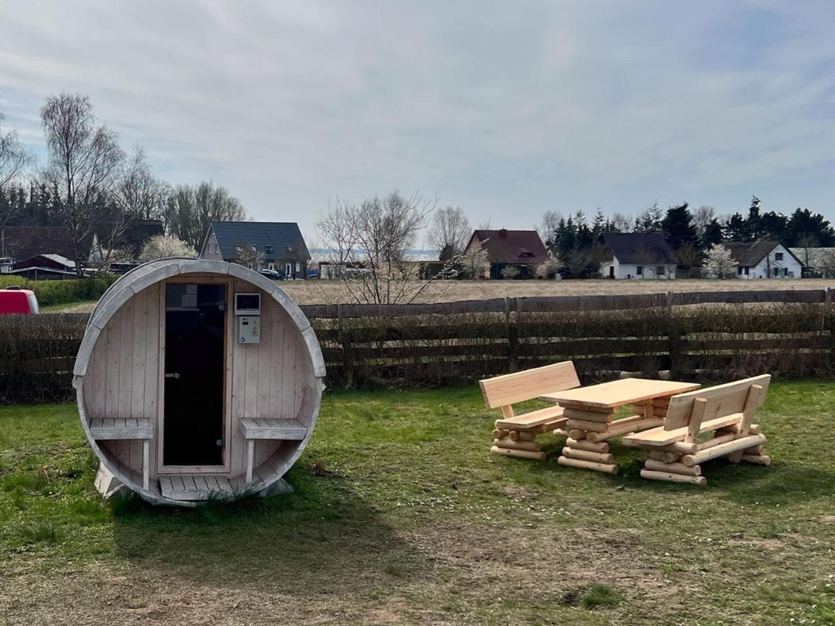 Ferienhaeuser Insel Usedom Haus Samara 8 - Blick Aufs Achterwasser! Whirlpool Und Sauna Lutow Bagian luar foto